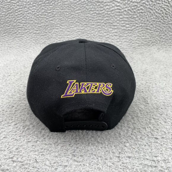 LA Lakers Ultra Game Hat Cap Snapback Adult Black Trucker Patch Logo NBA Men's - Picture 5 of 9